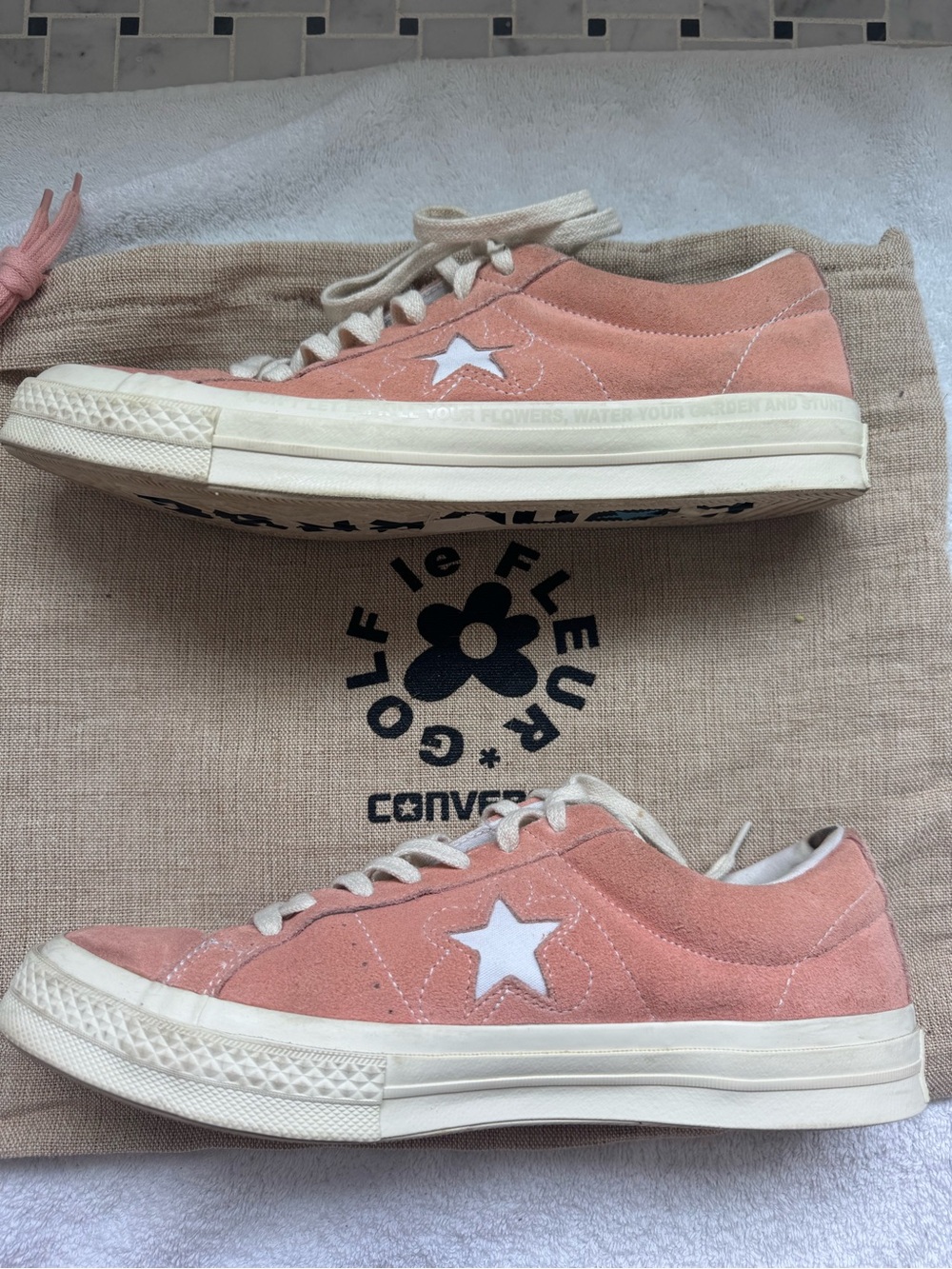 2017 Tyler the Creator x Converse One Star Ox “Peach Pearl” Shoe size 9